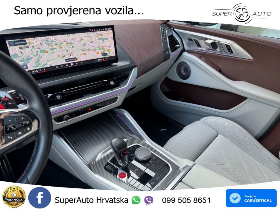 BMW XM 4.4 V8 (653 KS) xDrive Steptronic LED+GR SJED+ACC, fotografija 19
