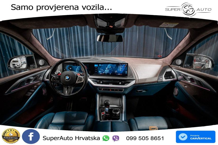 BMW XM 50e (476 KS) M xDrive M Steptronic LED+GR SJED+ACC, fotografija 13