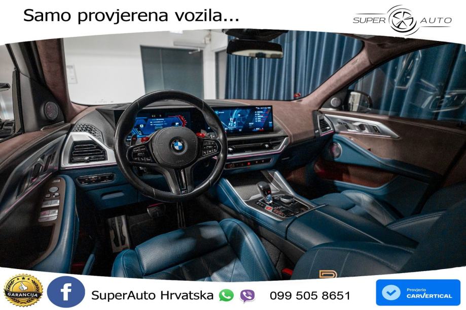 BMW XM 50e (476 KS) M xDrive M Steptronic LED+GR SJED+ACC, fotografija 14