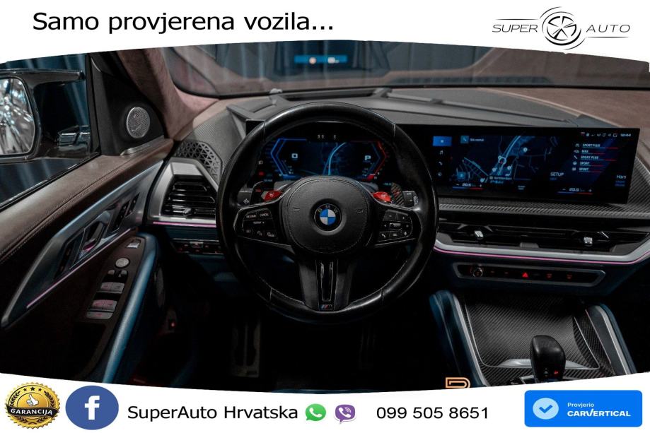 BMW XM 50e (476 KS) M xDrive M Steptronic LED+GR SJED+ACC, fotografija 19