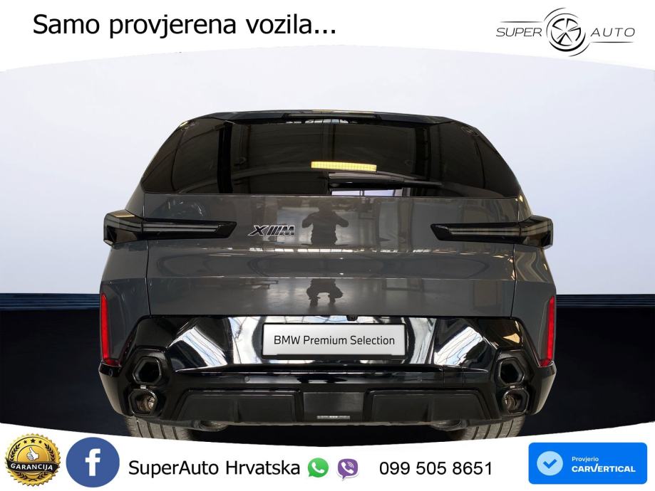 BMW XM 50e (476 KS) M xDrive M Steptronic ZRAČNI+ACC+4xGR SJED+360, pogled izvana - slika 4