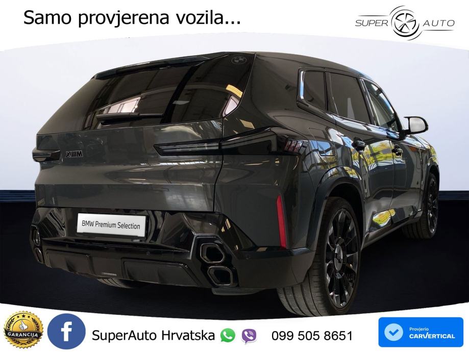 BMW XM 50e (476 KS) M xDrive M Steptronic ZRAČNI+ACC+4xGR SJED+360, pogled izvana - slika 5