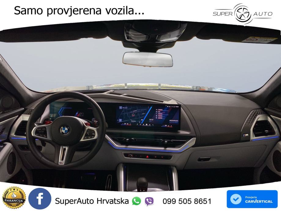 BMW XM 50e (476 KS) M xDrive M Steptronic ZRAČNI+ACC+4xGR SJED+360, fotografija 12