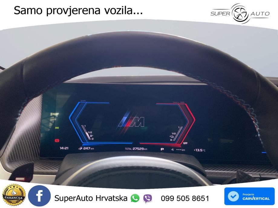 BMW XM 50e (476 KS) M xDrive M Steptronic ZRAČNI+ACC+4xGR SJED+360, fotografija 15