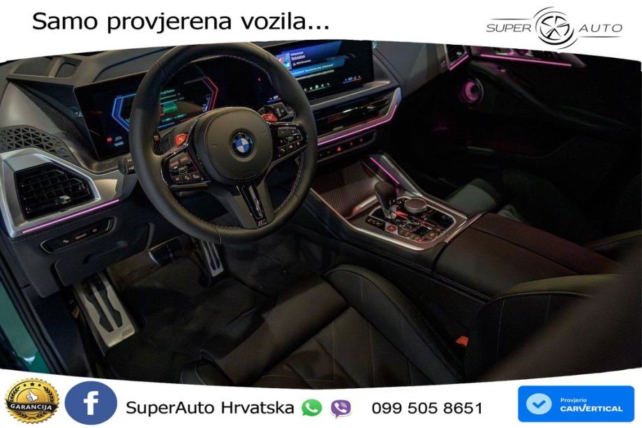 BMW XM Label Red 4.4 V8 (748 KS) xDrive Steptronic LED+GR SJED+ACC, fotografija 10