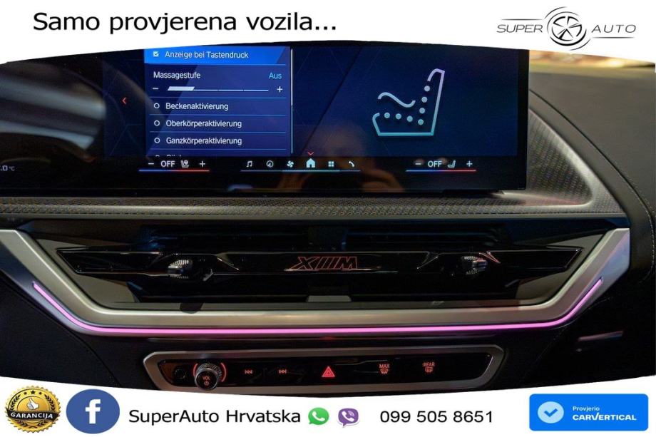 BMW XM Label Red 4.4 V8 (748 KS) xDrive Steptronic LED+GR SJED+ACC, fotografija 18