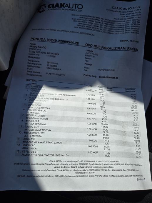Citroën C-Crosser 2,2 HDi, fotografija 16