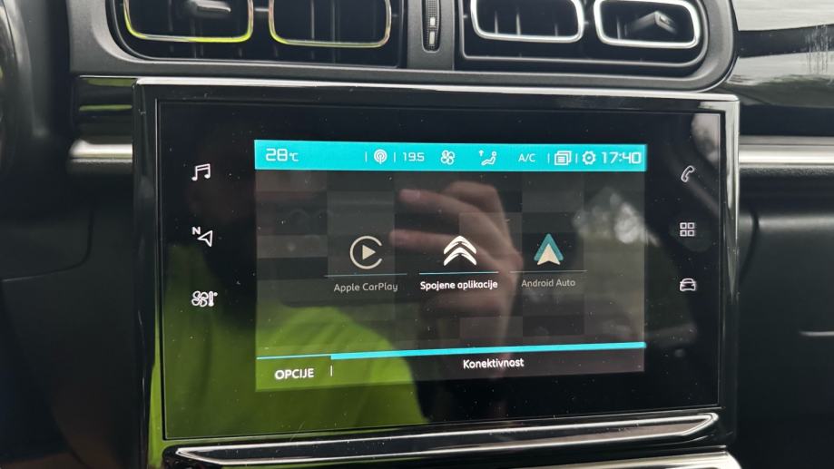 Citroën C3 1,2 SHINE AUT-110 KS-ALU-LED-SERVISNA-JAMSTVO 12MJ-TOP!!, fotografija 14