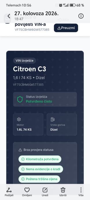 Citroën C3 1,6 Blue Hdi, fotografija 11