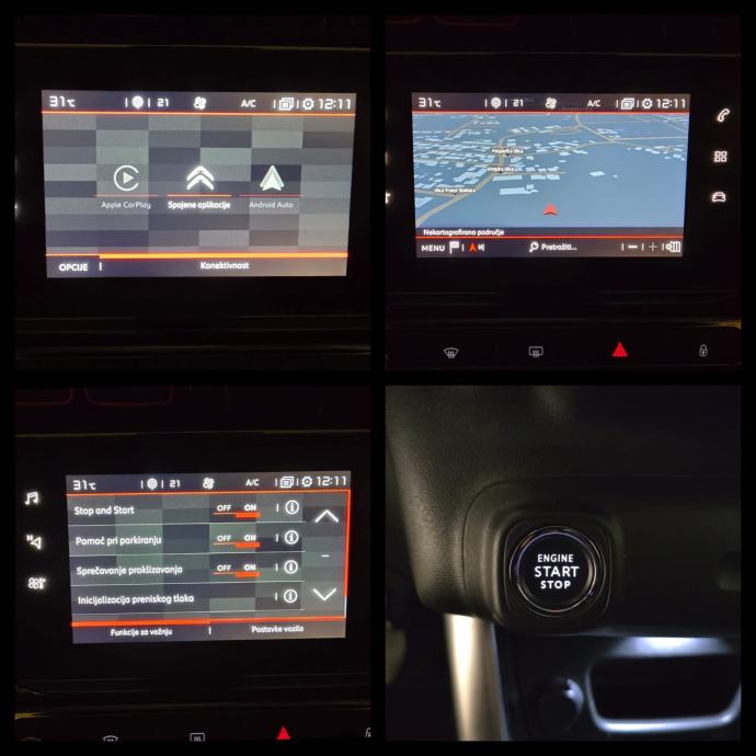 Citroën C3 Aircross 1.2 110 KS Shine, Full oprema, Veliki servis!, fotografija 19
