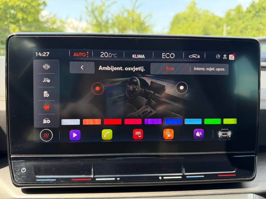 Cupra Formentor 1.4 eHybrid,JAMSTVO,KOŽA,ALU 19,AMBIENT,RADAR,U PDV-U!, fotografija 13