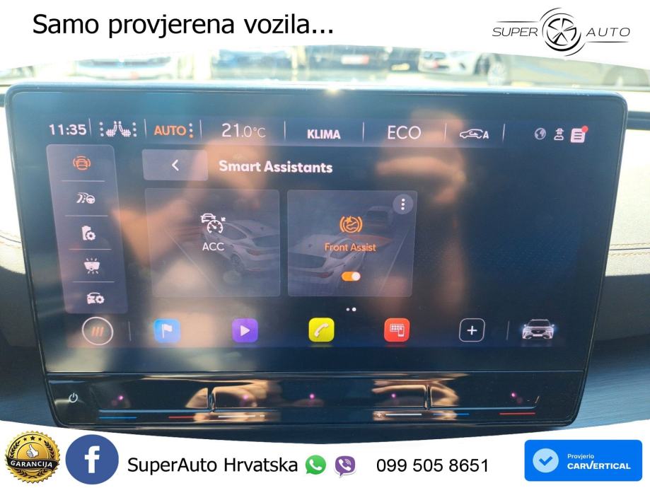 Cupra Formentor 1.4 TSI (204 KS) e-Hybrid DSG LED+GR SJED+ACC, fotografija 19