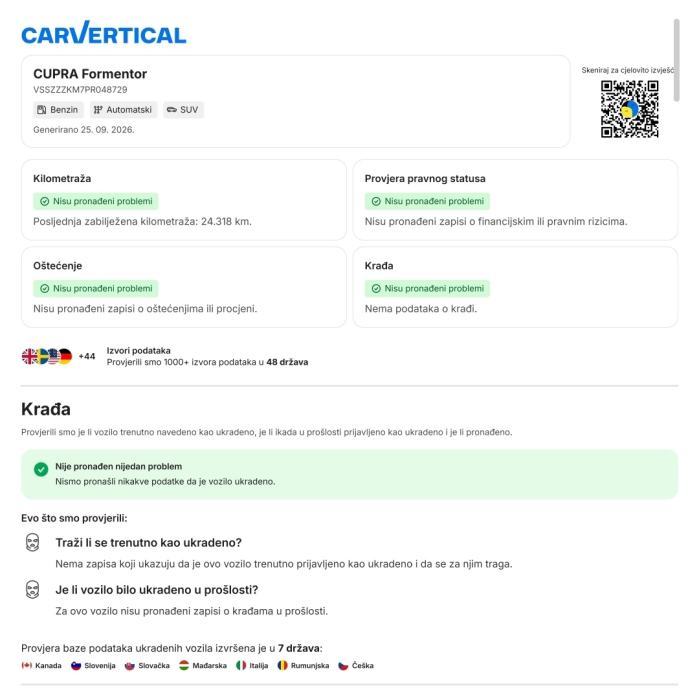 Cupra Formentor 1,5 TSI- 150ks | Automat. | Leasing | Garancija |, fotografija 17
