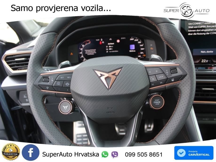 Cupra Formentor 1.5 TSI (204 KS) e-Hybrid DSG LED+GR SJED+ACC, fotografija 6