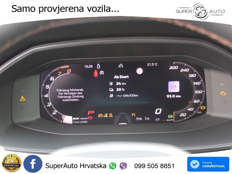 Cupra Formentor 1.5 TSI (204 KS) e-Hybrid DSG LED+GR SJED+ACC, fotografija 9