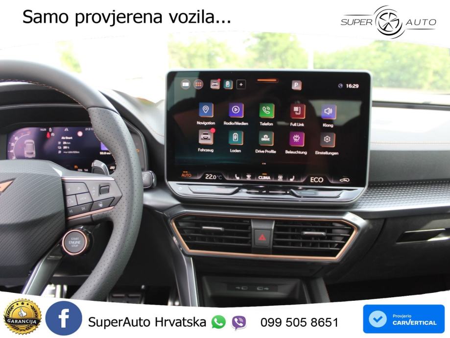 Cupra Formentor 1.5 TSI (204 KS) e-Hybrid DSG LED+GR SJED+ACC, fotografija 12