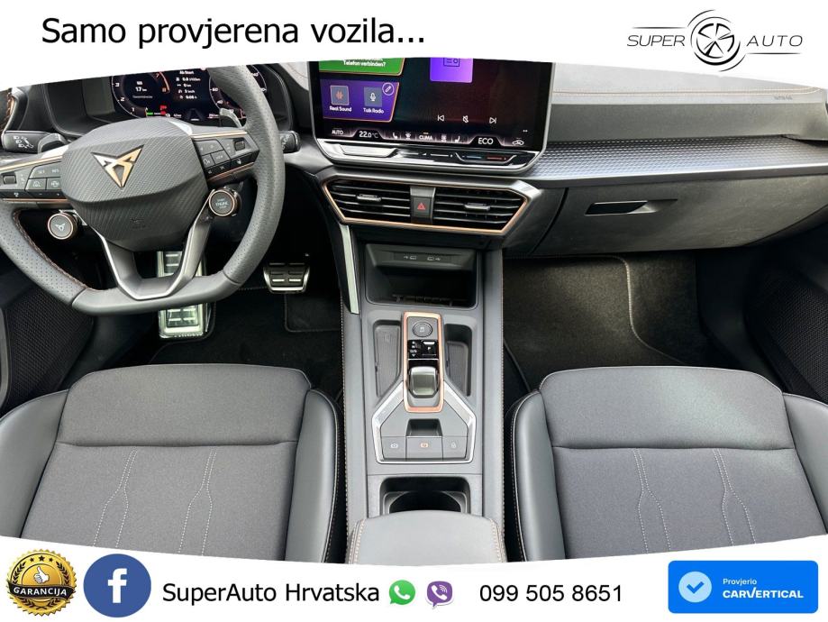 Cupra Formentor 1.5 TSI (204 KS) e-Hybrid DSG LED+GR SJED+ACC, fotografija 12