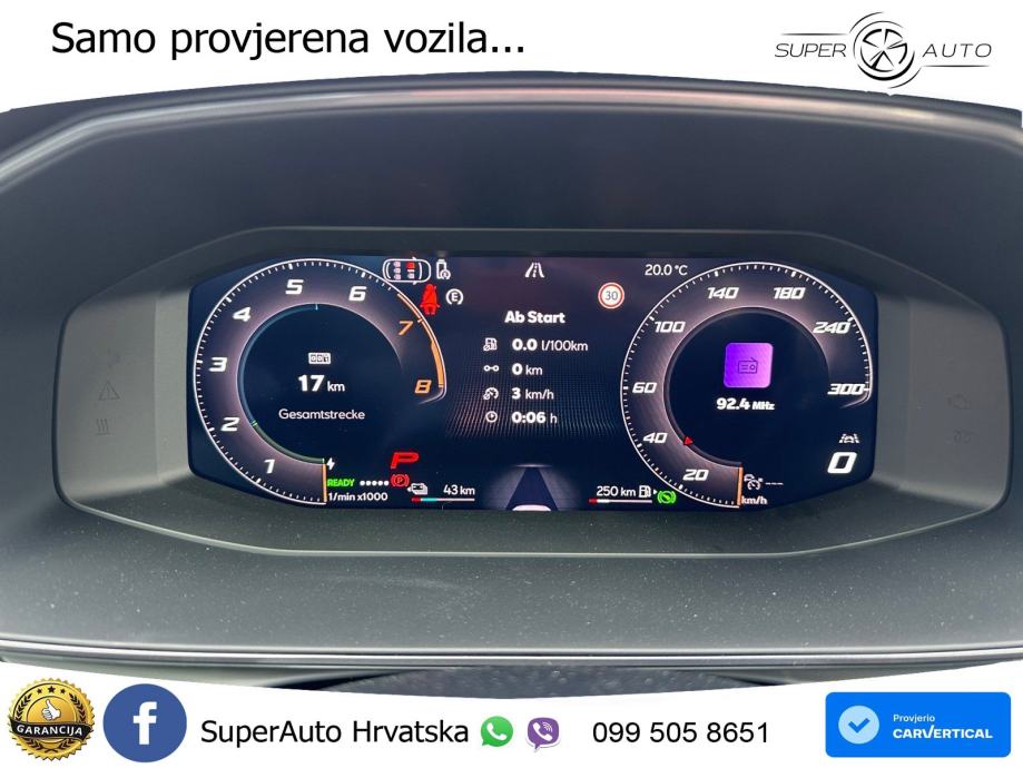 Cupra Formentor 1.5 TSI (204 KS) e-Hybrid DSG LED+GR SJED+ACC, fotografija 17