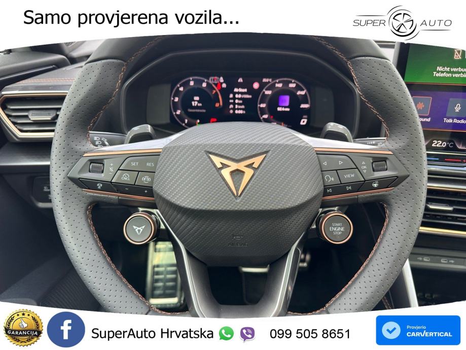 Cupra Formentor 1.5 TSI (204 KS) e-Hybrid DSG LED+GR SJED+ACC, fotografija 18