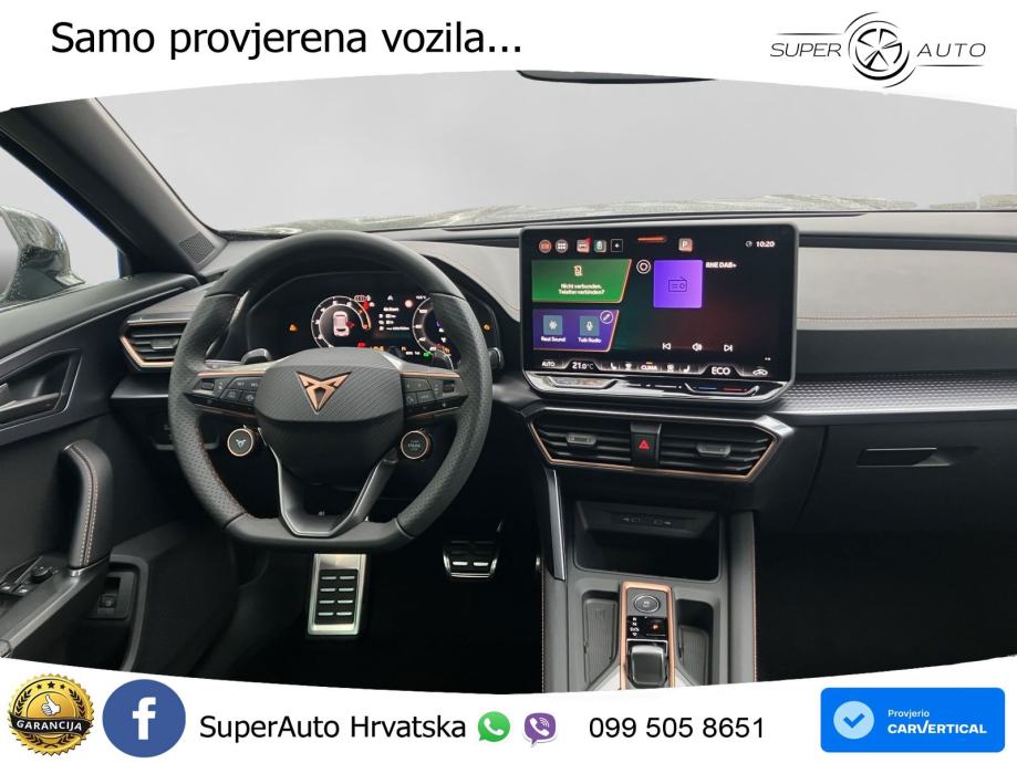 Cupra Formentor 1.5 TSI (204 KS) e-Hybrid DSG LED+GR SJED+ACC, fotografija 5