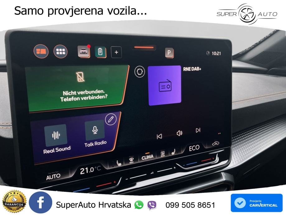 Cupra Formentor 1.5 TSI (204 KS) e-Hybrid DSG LED+GR SJED+ACC, fotografija 12