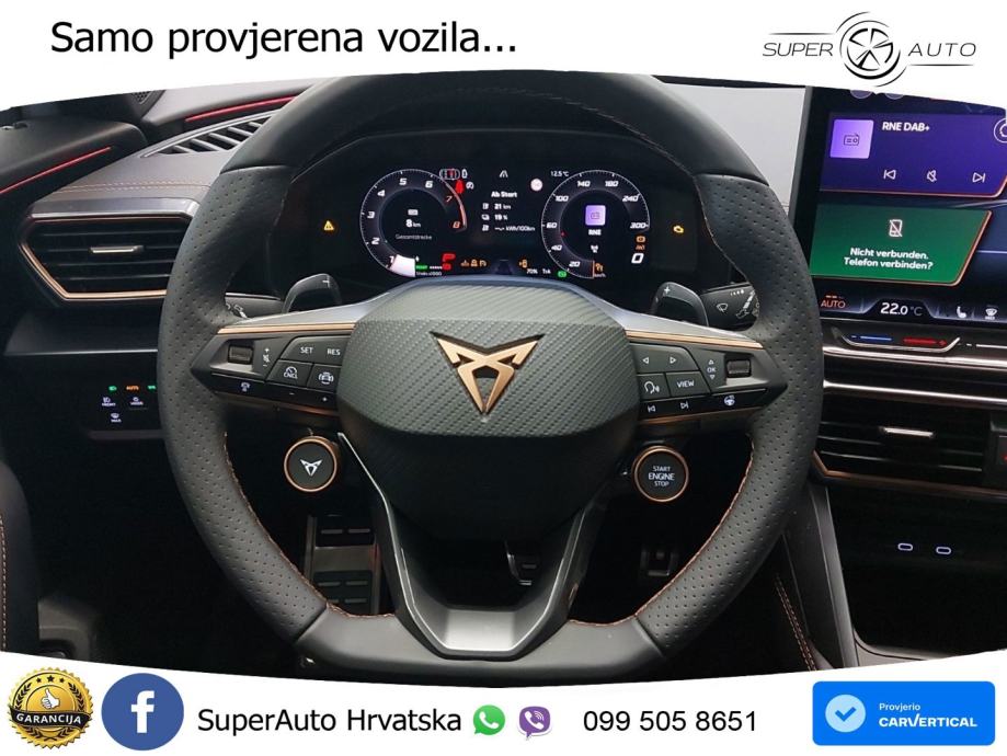 Cupra Formentor 1.5 TSI (204 KS) e-Hybrid DSG LED+GR SJED+ACC, fotografija 7