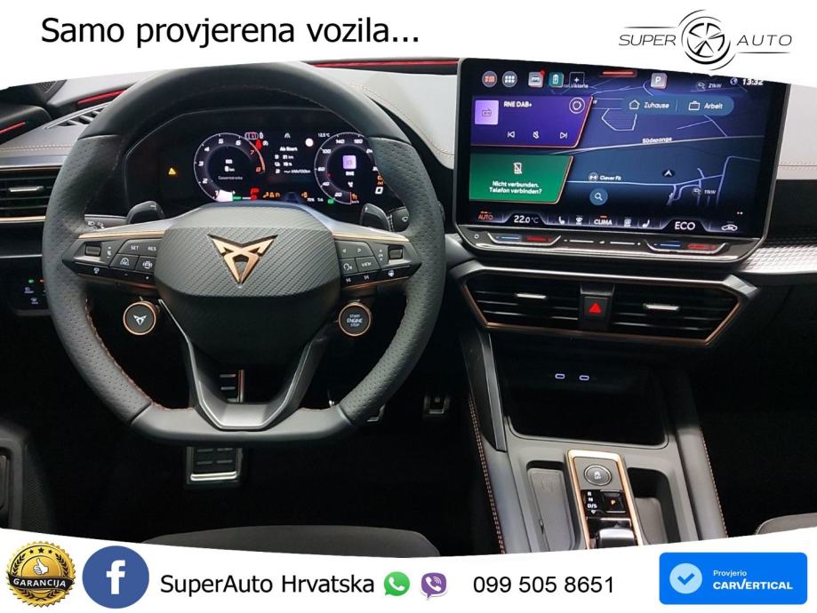 Cupra Formentor 1.5 TSI (204 KS) e-Hybrid DSG LED+GR SJED+ACC, fotografija 9