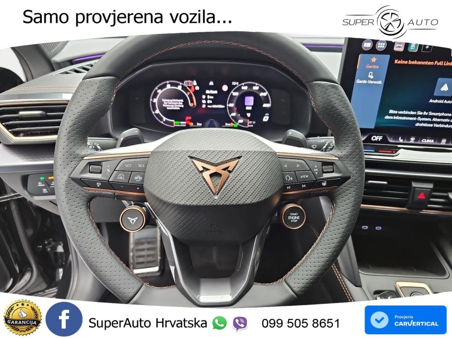 Cupra Formentor 1.5 TSI (204 KS) e-Hybrid DSG MATRIX+GR SJED+KAM, fotografija 14