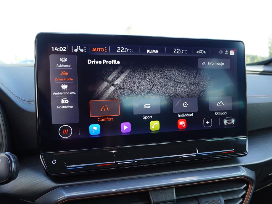 Cupra Formentor 4Drive 2.0 TDI DSG+F1+LED+ACC+360°KAMERA+KEYLESS, fotografija 19