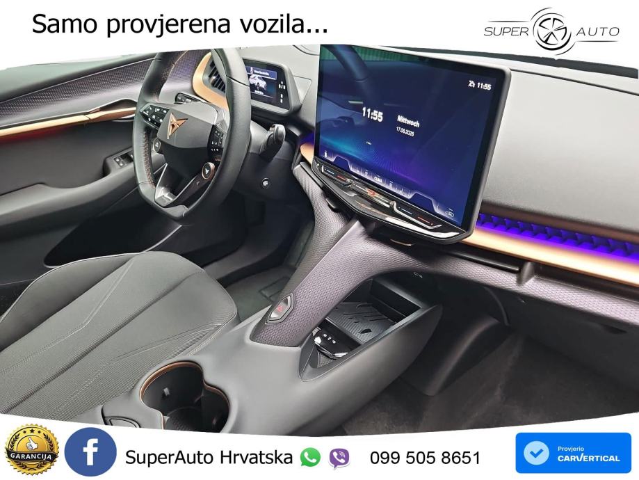 Cupra Tavascan 82 kWh (286 KS) LED+GR SJED+ACC, fotografija 17