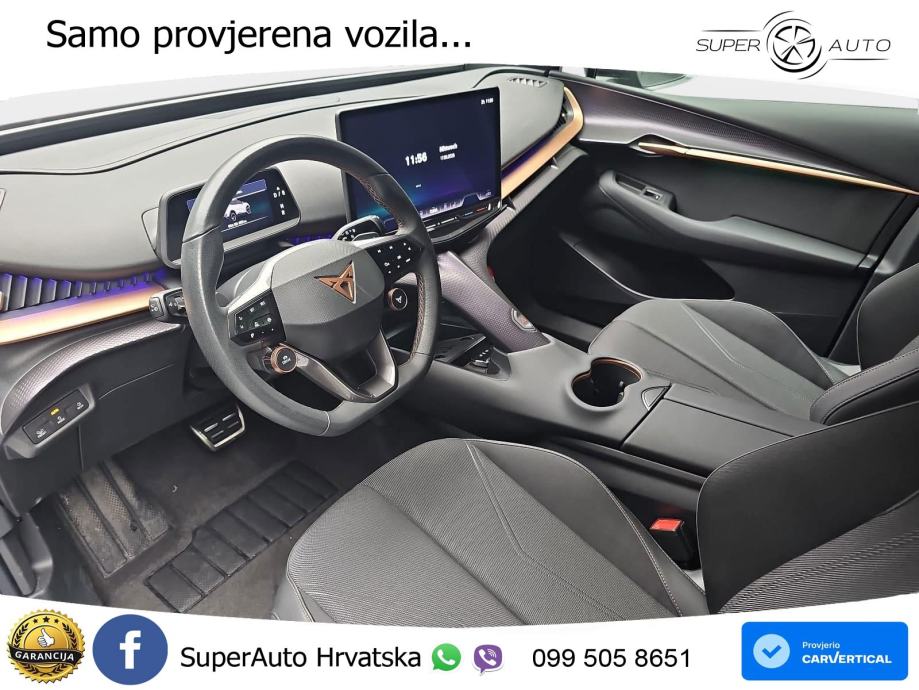 Cupra Tavascan 82 kWh (286 KS) LED+GR SJED+ACC, fotografija 19