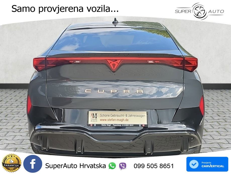 Cupra Tavascan 82 kWh (286 KS) LED+GR SJED+ACC, fotografija 5