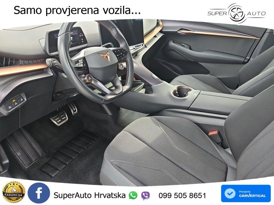 Cupra Tavascan 82 kWh (286 KS) LED+GR SJED+ACC, fotografija 10
