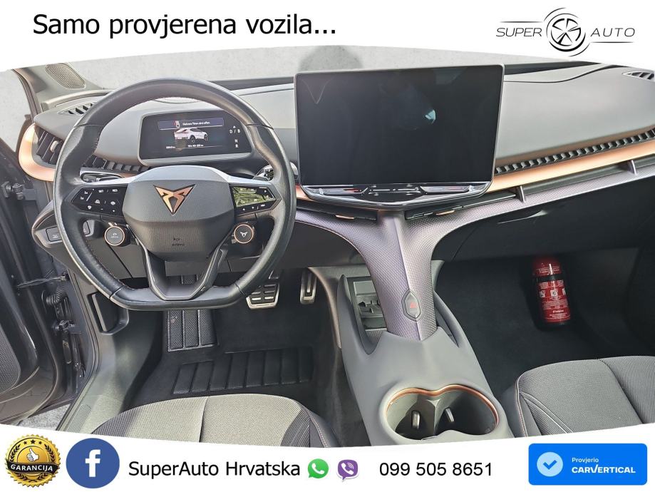 Cupra Tavascan 82 kWh (286 KS) LED+GR SJED+ACC, fotografija 12