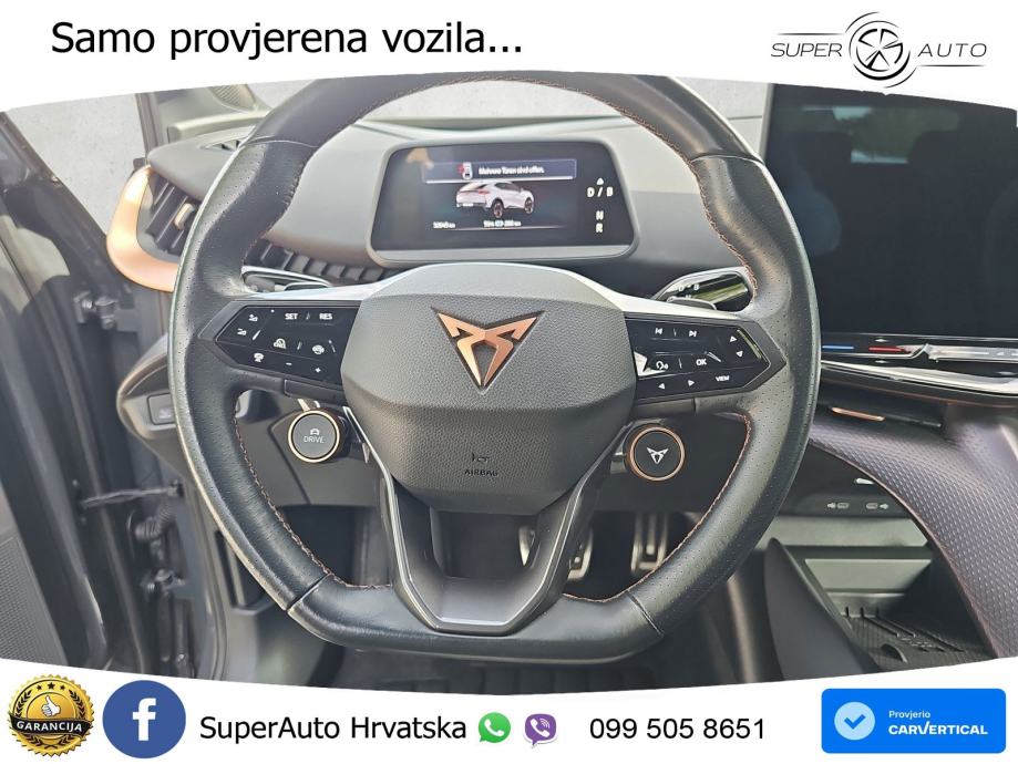 Cupra Tavascan 82 kWh (286 KS) LED+GR SJED+ACC, fotografija 13