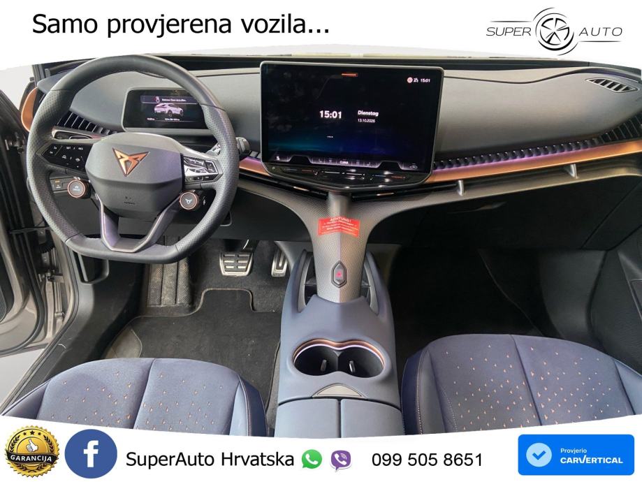 Cupra Tavascan 82 kWh (340 KS) 4WD VZ MATRIX+GR SJED+KAM, fotografija 9