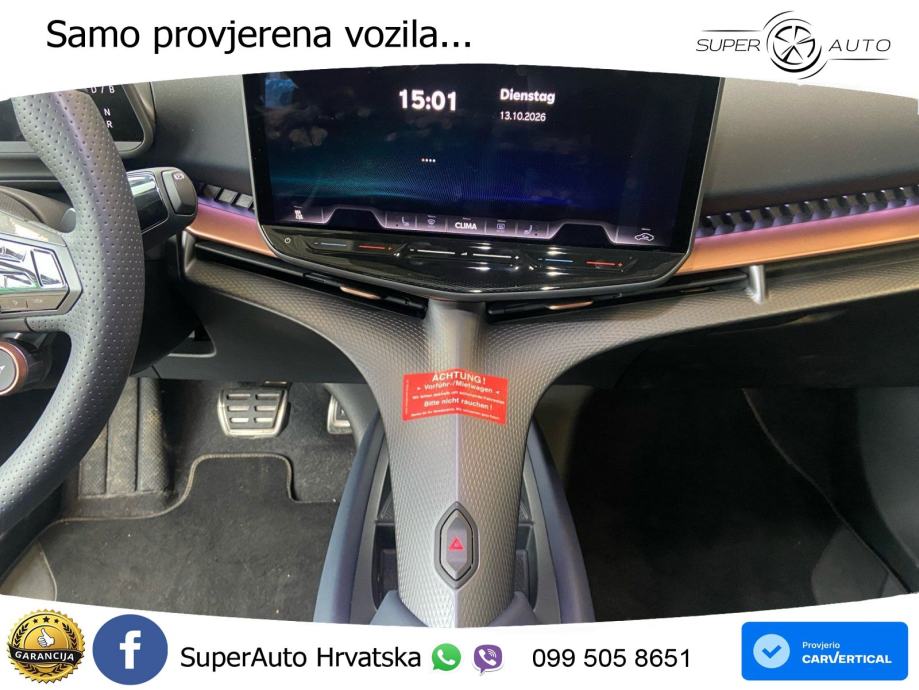 Cupra Tavascan 82 kWh (340 KS) 4WD VZ MATRIX+GR SJED+KAM, fotografija 10