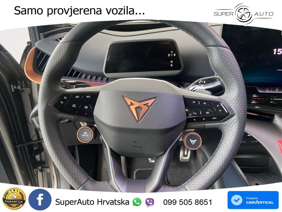Cupra Tavascan 82 kWh (340 KS) 4WD VZ MATRIX+GR SJED+KAM, fotografija 11