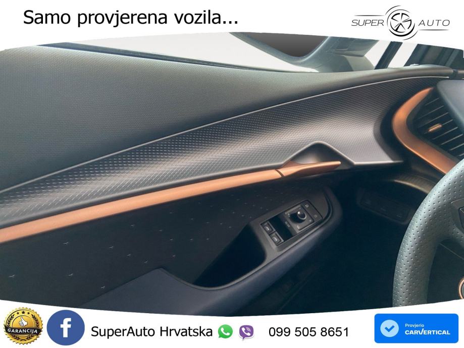 Cupra Tavascan 82 kWh (340 KS) 4WD VZ MATRIX+GR SJED+KAM, fotografija 14