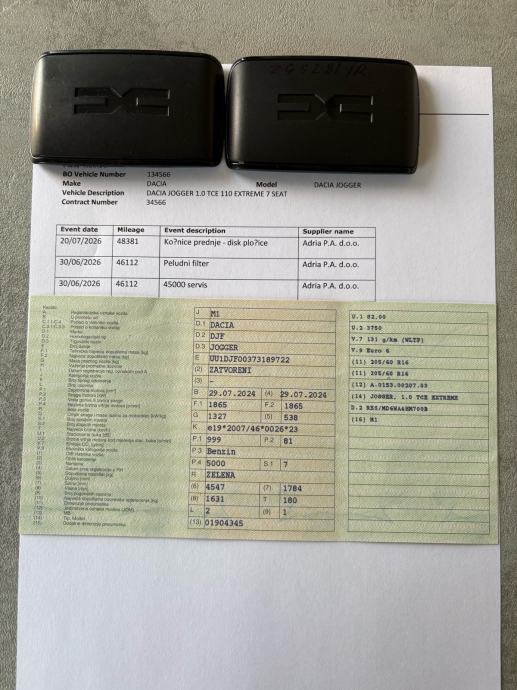Dacia Jogger 1,0 tce 2024g u pdv-u ..Extreme 7 sjedala..Hr auto, fotografija 20