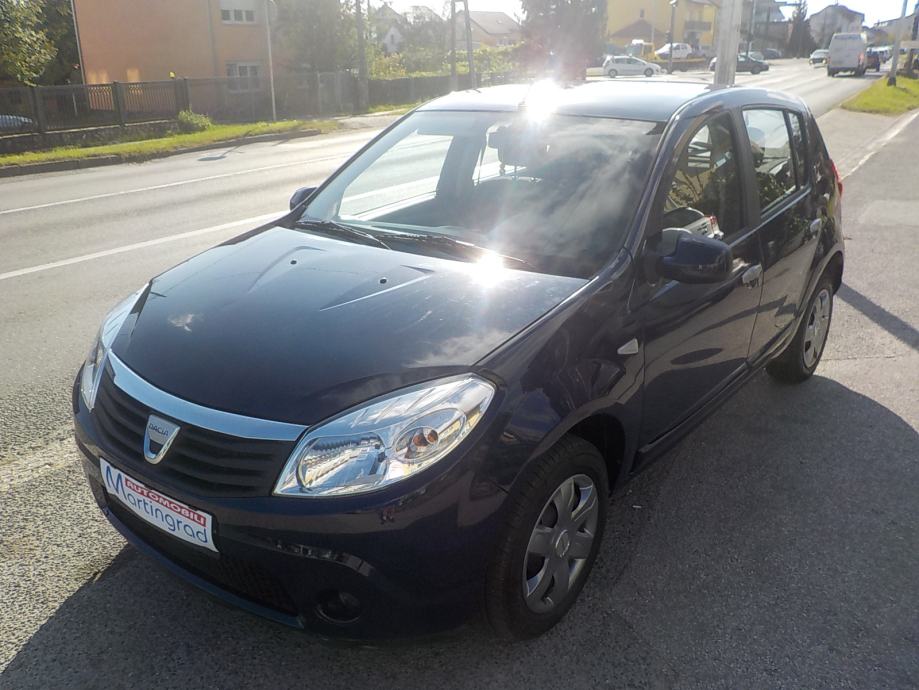 Dacia Sandero 1,4 benzin-plin,klima,MODEL 2011**KARTICE**RATE**