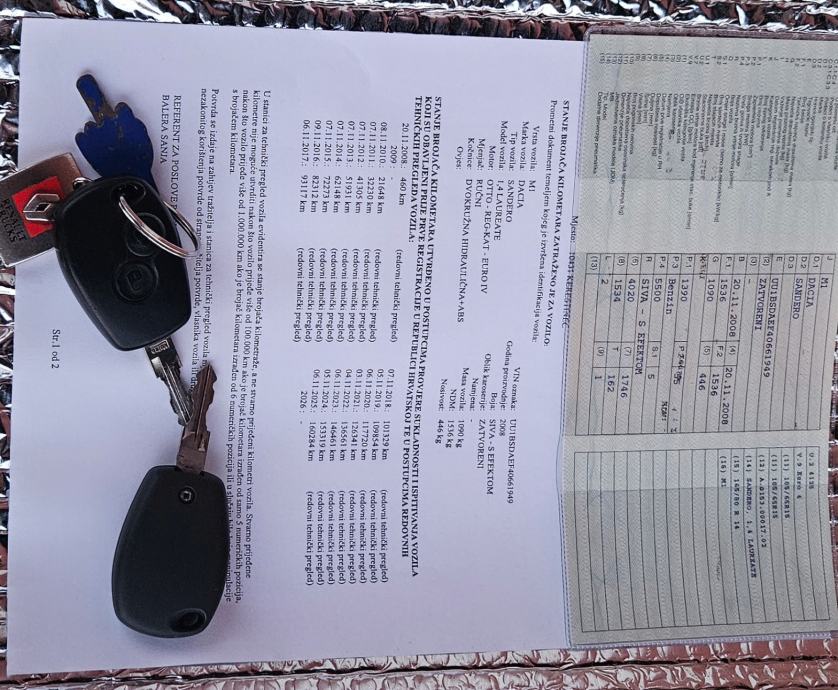 Dacia Sandero 1,4 HR VOZILO KAO NOVO, fotografija 20