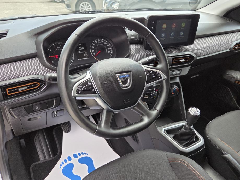 Dacia Sandero STEPWAY-1,0 Eco-G-PLIN-2022g.-"71000km"FULL-SERVISNA-GAR, fotografija 11