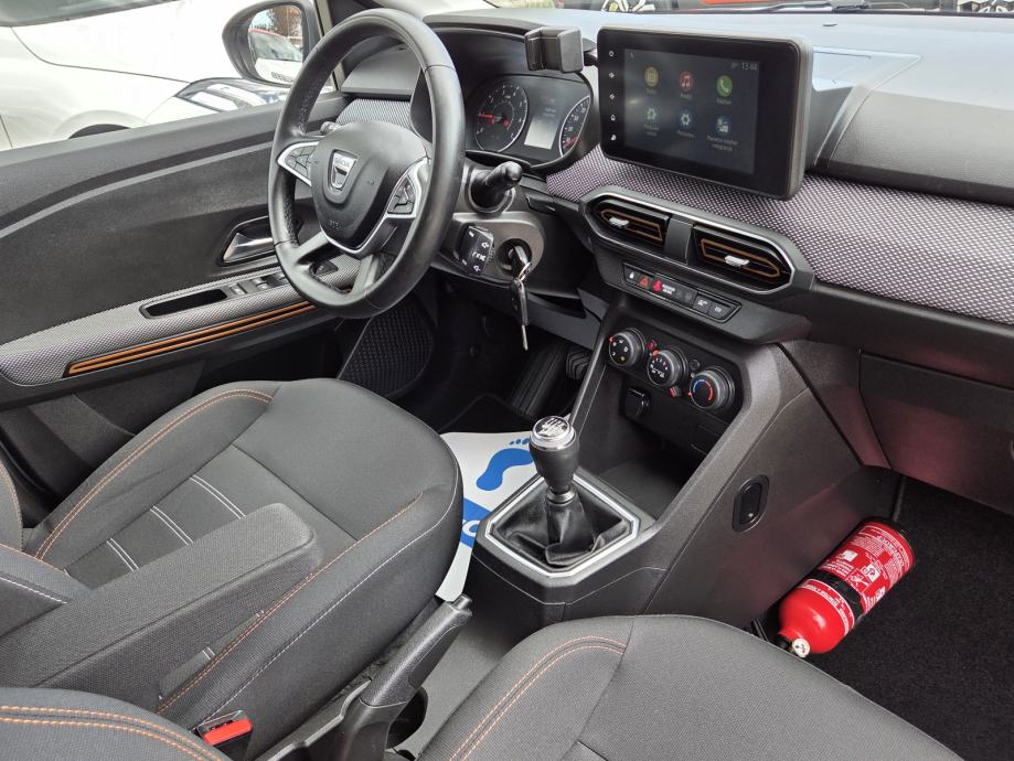 Dacia Sandero STEPWAY-1,0 Eco-G-PLIN-2022g.-"71000km"FULL-SERVISNA-GAR, fotografija 8