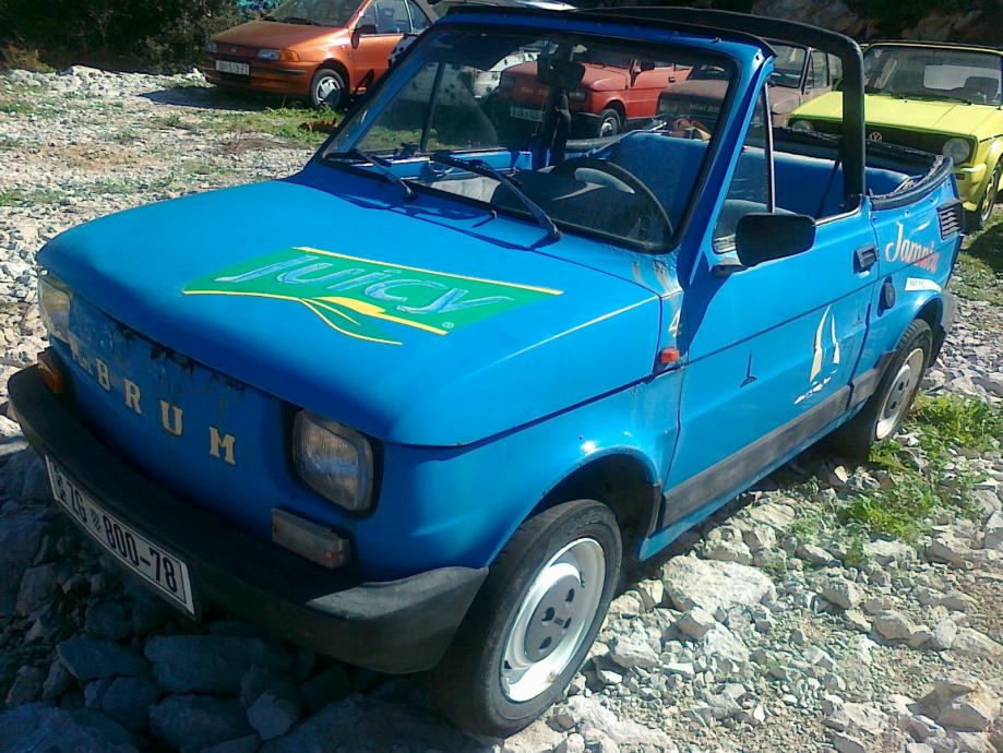 Fiat 126 Cabriolet Peglica RASPRODAJA, 1989 god.