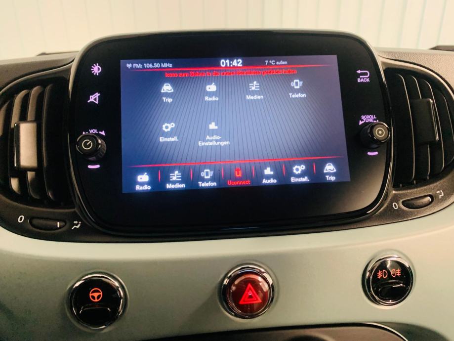 Fiat 500 1.0 Hybrid Dolcevita • 24.900 km • CarPlay • Nove gume, fotografija 11