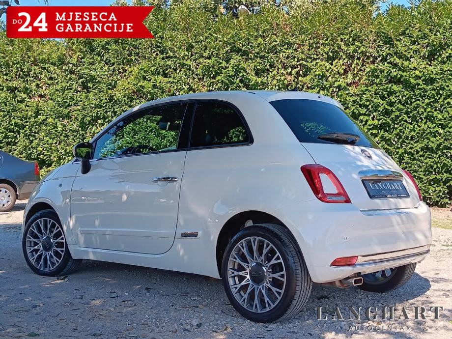 Fiat 500 1,2 8V, Dolcevita, Panorama-krov,Reg.do 09/2027, fotografija 3