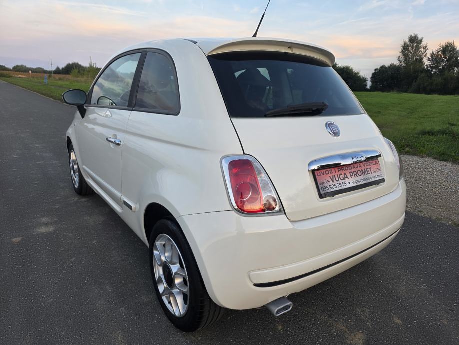 FIAT 500 1,2 8V...KLIMA...KOŽA...ALU FELGE...NEMA PRIJENOSA !, fotografija 4