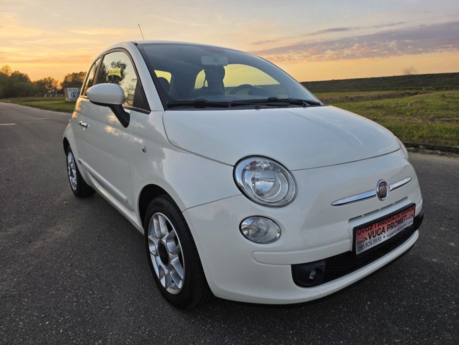 FIAT 500 1,2 8V...KLIMA...KOŽA...ALU FELGE...NEMA PRIJENOSA !, fotografija 8