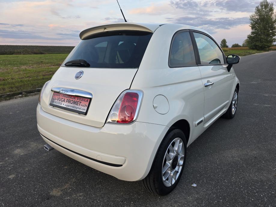 FIAT 500 1,2 8V...KLIMA...KOŽA...ALU FELGE...NEMA PRIJENOSA !, fotografija 6